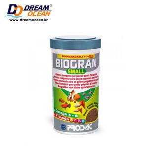 PRODAC 바이오그란 S 100ml-니모 베타 구피 먹이 사료 밥 고단백 과립형