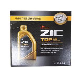 지크탑 LS 5w30 엔진오일 1L X 4개 합성엔진오일 합성유