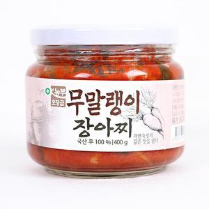 유기농재료로 만든 무말랭이장아찌 400g