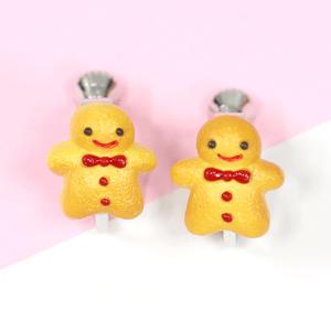 어린이 초등학생 귀찌 귀걸이 조카 선물 - 쿠키맨