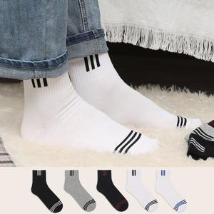 [무료배송] 남성 밴드삼선 패션양말 10켤레