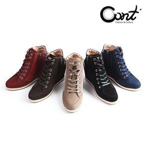 [오브엠]택가338,000] 여성 슬림핏 하이탑 스니커즈 S21CL6222_7cm