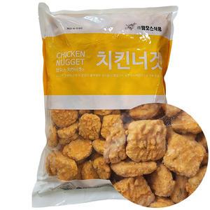 맘모스식품 치킨너겟 2kg 순살 너겟 간식 튀김