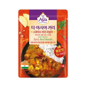 샘표 티아시아키친 스파이시 비프 마살라 커리 170g 1개