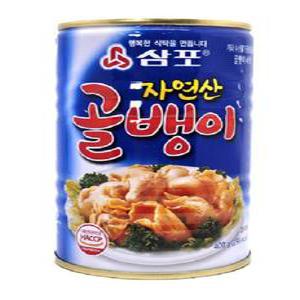 삼포 자연산 골뱅이 400g 24캔 1박스