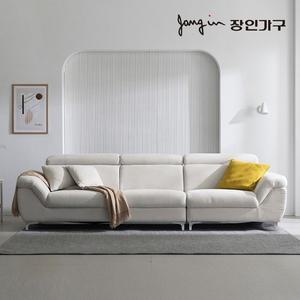 장인가구 슈어 생활방수 아쿠아텍스 클린 4인용 패브릭 소파착불