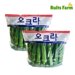 [루츠팜] 필리핀 생오크라 1kg 생 오크라 오쿠라 오크리 bhindi okra