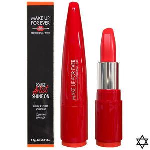 메이크업포에버 루즈 아티스트 샤이 온 3.2g (#332 블레이징 플레임)/립스틱