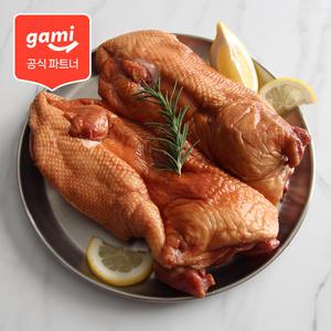 통 훈제오리 완포 9kg 벌크 박스전용