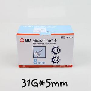마이크로파인 펜니들 100개입 31GX5mm 인슐린 주사침
