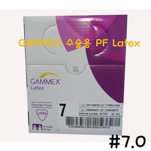 Gammex 수술용글러브 멸균 파우더프리 50조 7.0 장갑