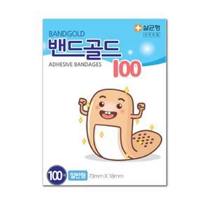 밴드골드 일회용밴드 일반 73mmX18mm 100매X10갑 살균