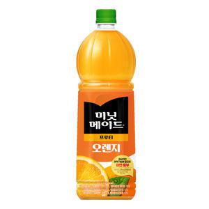 미닛메이드 오렌지주스 프루티 1.5L x 12개