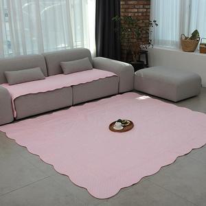 리앤데코 사계절 뽀송뽀송 모달 비앙카 워싱 러그 침대패드 카페트 160x210cm