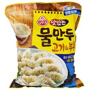 오뚜기 맛있는 물만두 2.4kg/아이스박스포장