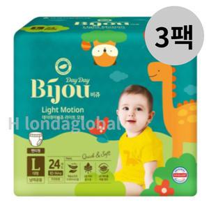 모나리자 데이데이비쥬 팬티형 기저귀 대형 24매 3팩