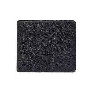 23FW 하트 로고 반지갑 블랙 USL012 AL0004 001