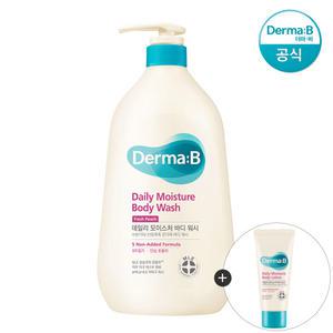 [공식] 더마비 데일리 모이스처 (대용량) 바디워시 (코튼머스크) 880ml +튜브견본(랜덤)
