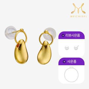 24K 물방울 귀걸이