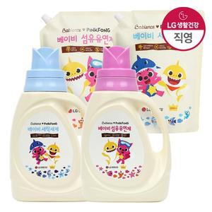 핑크퐁 베이비 세탁세제 섬유유연제