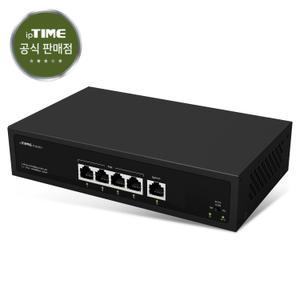 ipTIME PoE401 4포트 PoE 유선 스위칭 허브