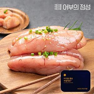[어부의정성]바다를품은 저염 백명란 선물세트 (600gx2) 1.2kg