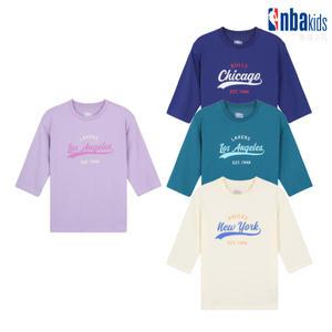 [롯데백화점]엔비에이 NBA CHI 팀 로고 7부 티셔츠 (K235Z1996P)
