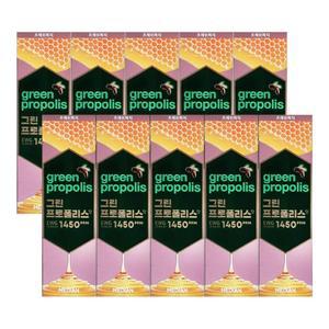 메디안 그린 프로폴리스 치약 프레쉬피치 100g x 10개