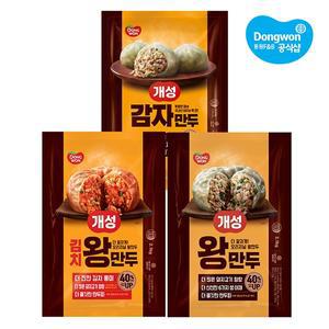 [동원냉장냉동] 개성 왕만두 2.1kg x2개 /고기/김치/감자
