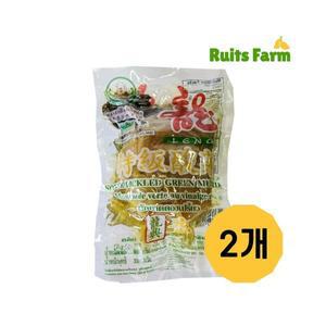 [루츠팜]태국 갓절임 350gX2개 사워 피클드 그린 머스타드 LENG sour pickled green mustard