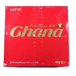 가나 밀크 초콜릿 70g 10개