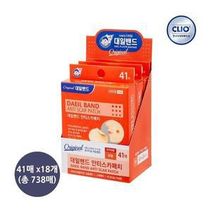[기타]대일밴드 안티스카패치 원형 41매 x18개