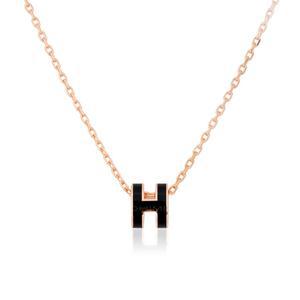 (당일출고) 목걸이 미니팝아슈 POP-H MINI 블랙+로즈골드