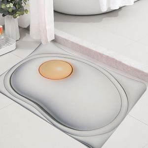 [OFM872Q0]3D 규조토 욕실 발매트 욕실매트 후라이