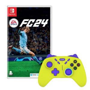 닌텐도 스위치 EA SPORTS FC24 피파24 한글판 + 루나 컨트롤러 옐로우 S