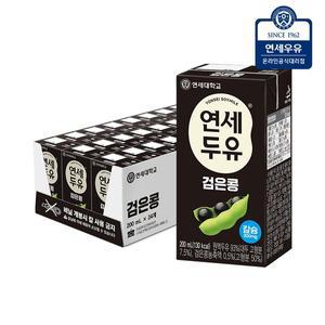 [연세두유] 검은콩 두유 200ml x 24팩
