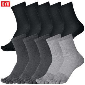 BYC통풍쾌적매쉬조직발가락중목남양말10켤레SMS4405