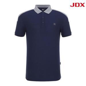 JDX 세이브존07 남성 배색 허니콤 티셔츠  X2TSV2544DN