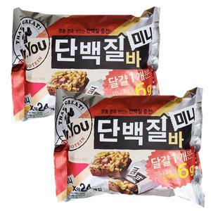 오리온 닥터유 단백질바 미니 337.5g x 2개