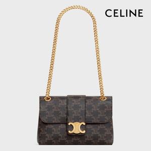 [블랑앤꼴레뜨]  트리오페 캔버스 TAN 틴 빅투아르 숄더백 (CELINE AS보증)
