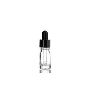 블랙 뚜껑 5ml 30개 스포이드 투명 공병 향수용기