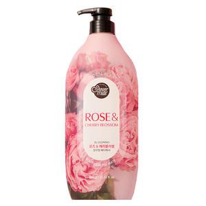 샤워메이트 핑크플라워 퍼퓸 바디워시 900ml