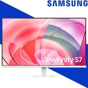 삼성 80cm UHD 4K 고해상도 모니터 뷰피니티 S7 S32D701 가정용 사무용 LED 컴퓨터 모니터 화이트