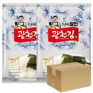 달인 파래전장김 20g x 10봉 /전장김/조미김/파래김