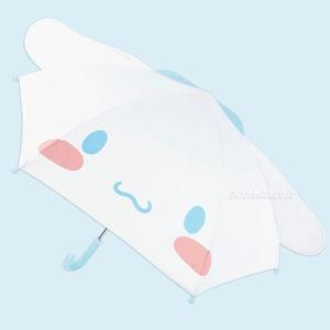 [XBGK6KNP]산리오 시나모롤 페이스 47 입체 수동우산