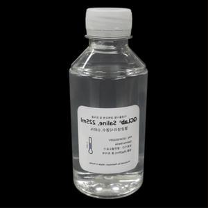 고등과학키트 과학실험용 보틀형 멸균생리식염수 225ml 만들기교구