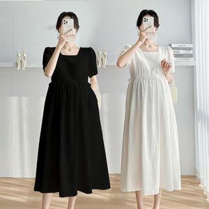 [RGO5R53S]camescope 산모 드레스 스퀘어넥원피스