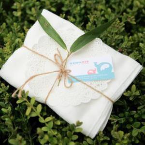 [RGP708S9]5p 순한 대나무 손수건 set 거즈 출산준비물