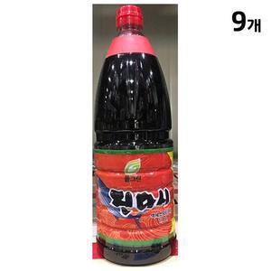 [XBK22N46_47]액체스프 진다시 1 8L X9 액젓 멸치액젓 식당용