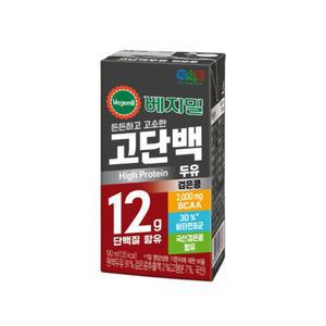 베지밀 고단백 두유 검은콩 190ml 24팩 정식품